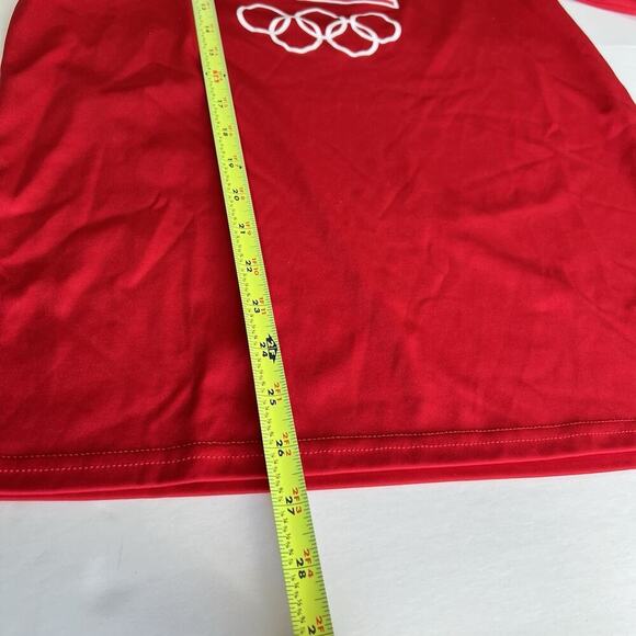 Team USA Olympic Tee Shirt Badger Sports Size Small Red Performance - Picture 9 of 9